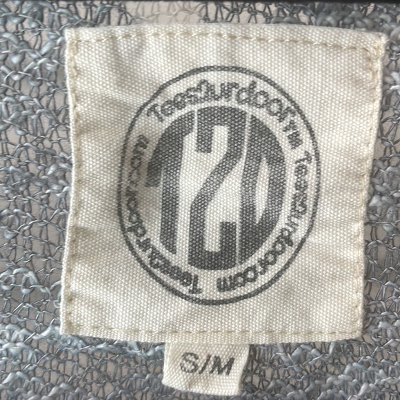 Black and White Star Pattern Lightweight Slub Cardigan from Tees2urdoor Size S/M - Picture 4 of 4